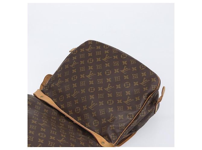 Borsa a tracolla LOUIS VUITTON Monogram Saumur 35 M42254 LV Auth ka6011 Monogramma - vista 20