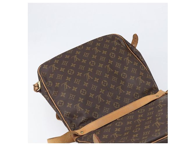 Borsa a tracolla LOUIS VUITTON Monogram Saumur 35 M42254 LV Auth ka6011 Monogramma - vista 21