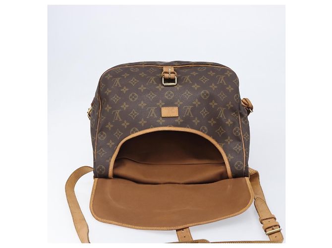 Borsa a tracolla LOUIS VUITTON Monogram Saumur 35 M42254 LV Auth ka6011 Monogramma - vista 25