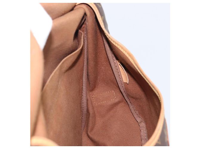 Borsa a tracolla LOUIS VUITTON Monogram Saumur 35 M42254 LV Auth ka6011 Monogramma - vista 27