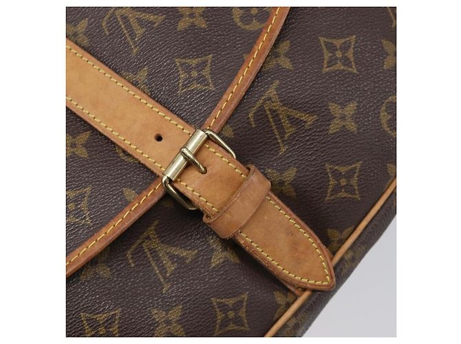 Borsa a tracolla LOUIS VUITTON Monogram Saumur 35 M42254 LV Auth ka6011 Monogramma - vista 30