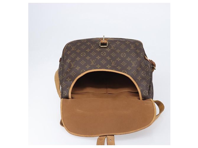 Borsa a tracolla LOUIS VUITTON Monogram Saumur 35 M42254 LV Auth ka6011 Monogramma - vista 31
