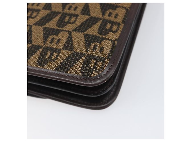Borsa a tracolla BALLY Canvas Gold Brown Auth 199922A Marrone D'oro - vista 17