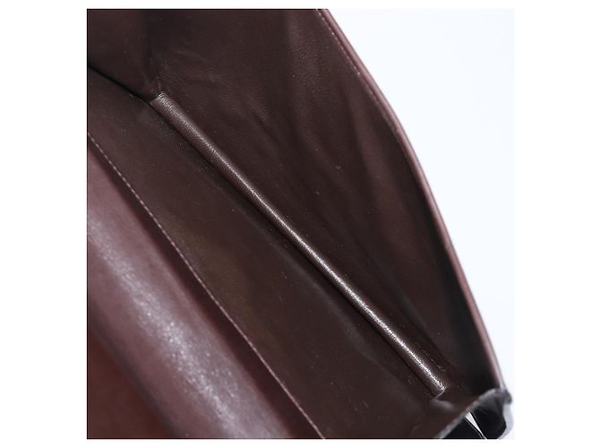 Borsa a tracolla BALLY Canvas Gold Brown Auth 199922A Marrone D'oro - vista 22