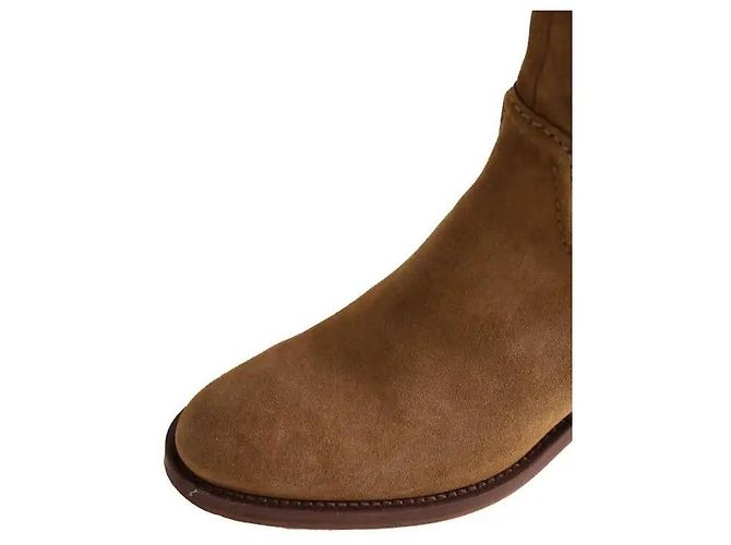 Stivali Sessun in camoscio camel Cammello - vista 5