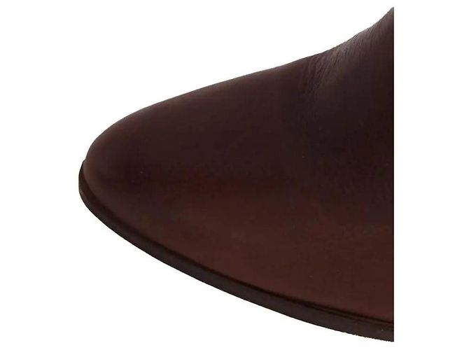 Botas Sessun de cuero marrón Castaño - vista 5