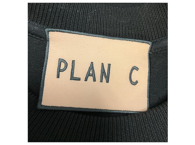 Felpa in cotone Plan C Black Multi Graphic Print Nero - vista 4