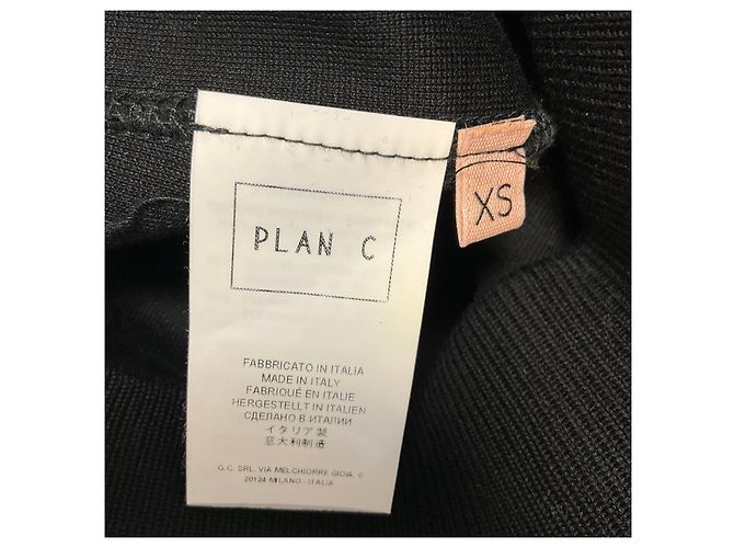 Felpa in cotone Plan C Black Multi Graphic Print Nero - vista 5