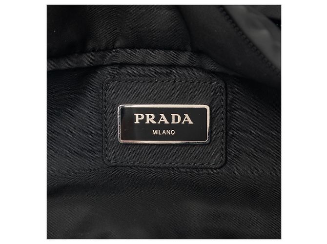 Sac ceinture Prada Tessuto noir - vue 6