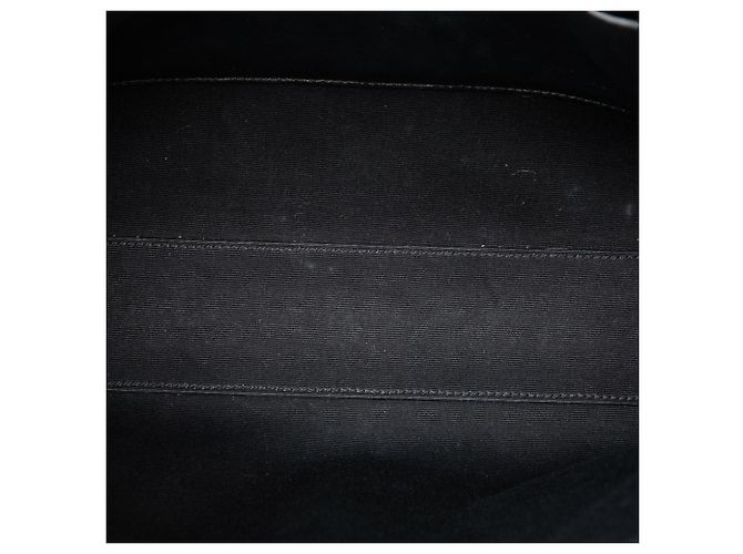 Borsa a tracolla Manhattan Medium in vernice nera Saint Laurent Nero - vista 4