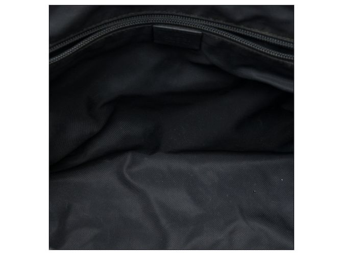Borsa a tracolla Gucci Guccissima Web nera Nero - vista 4