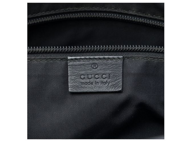 Borsa a tracolla Gucci Guccissima Web nera Nero - vista 5