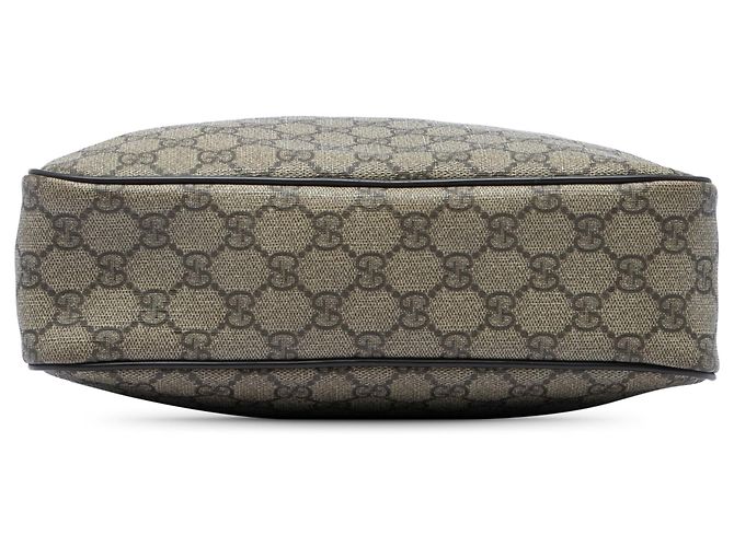 Borsa a tracolla Gucci GG Supreme Beige - vista 3