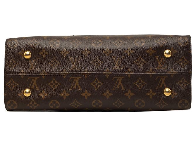Borsa Satchel Louis Vuitton Monogram Tuileries Marrone - vista 3