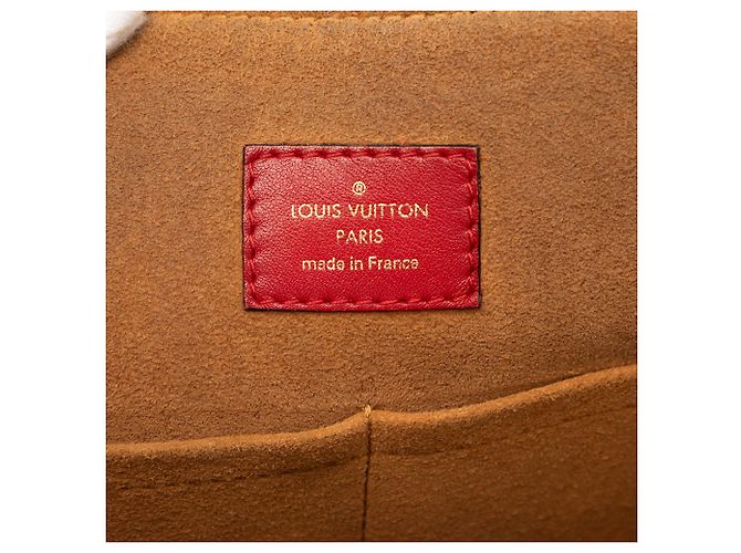 Borsa Satchel Louis Vuitton Monogram Tuileries Marrone - vista 5