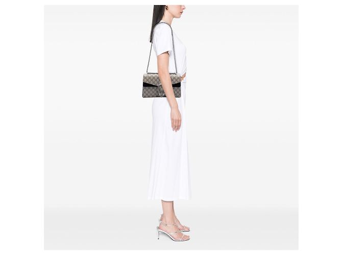 Borsa a tracolla Gucci Dionysus Medium GG Supreme Beige - vista 6