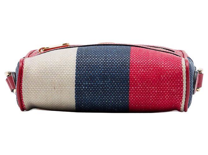 Borsa a tracolla Mini Canvas Ophidia Gucci rossa Rosso - vista 3