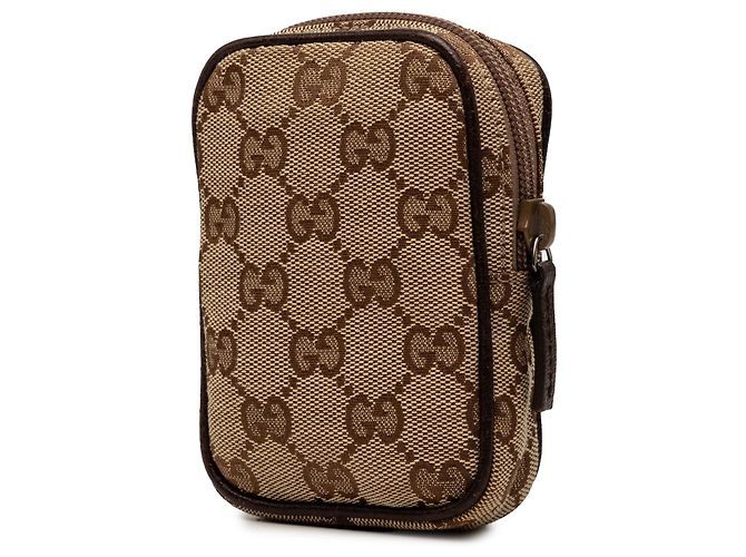 Portacigarette Gucci GG Canvas Beige - vista 2