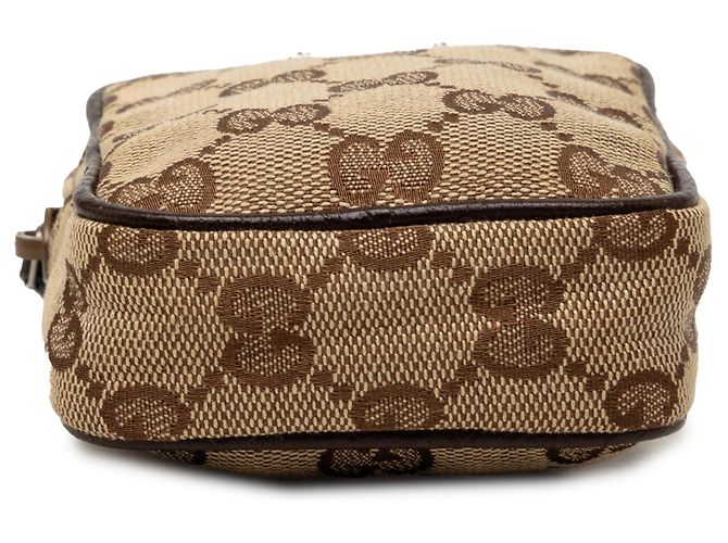 Portacigarette Gucci GG Canvas Beige - vista 3