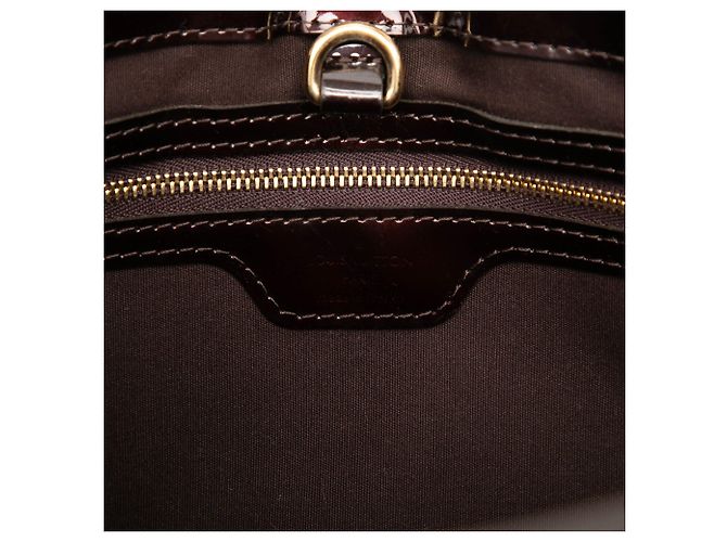 Borsa Louis Vuitton Monogram Vernis Wilshire PM Purple Porpora - vista 5