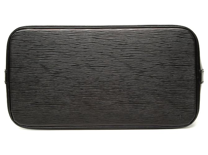Borsa a mano Louis Vuitton Epi Alma PM Nera Nero - vista 3