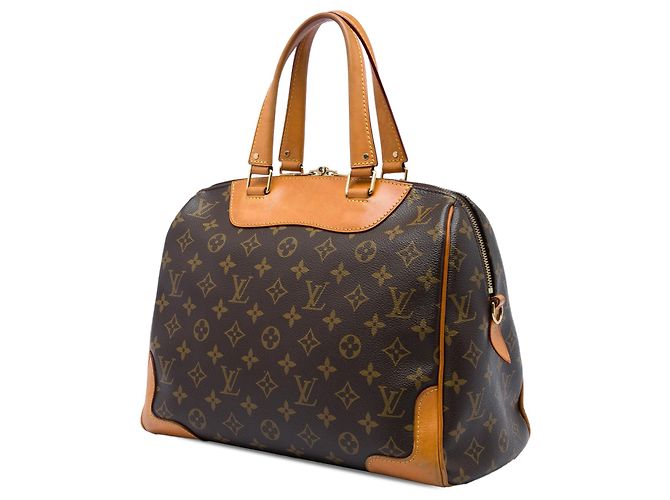 Borsa Satchel Louis Vuitton Monogram Retiro PM Marrone - vista 2
