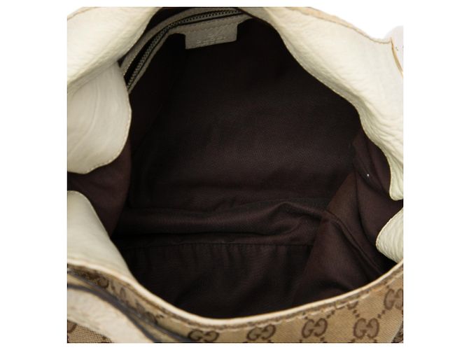 Borsa a tracolla Gucci GG Canvas Charlotte Beige - vista 4