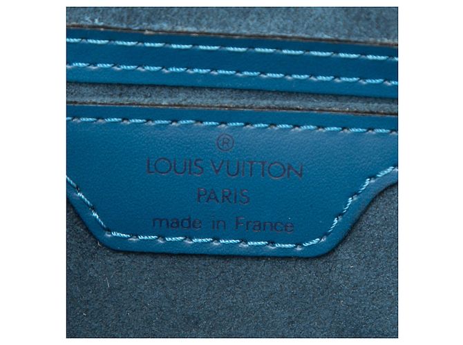 Borsa a tracolla Louis Vuitton Epi Soufflot Blu - vista 5