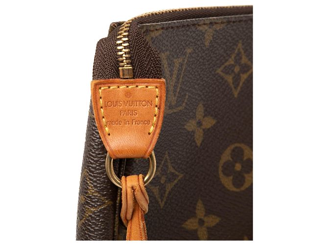 Louis Vuitton Monogram Pochette Accessoires Schultertasche Braun - Ansicht 5
