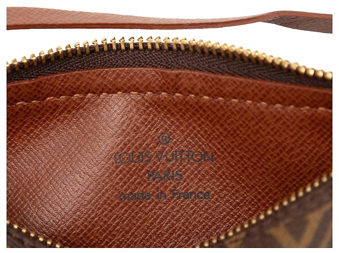 Borsa a mano Louis Vuitton Monogram Papillon Pochette Marrone - vista 5