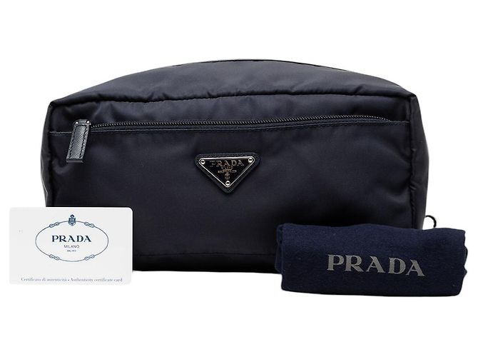 Prada Tessuto Pouch Blau - Ansicht 7