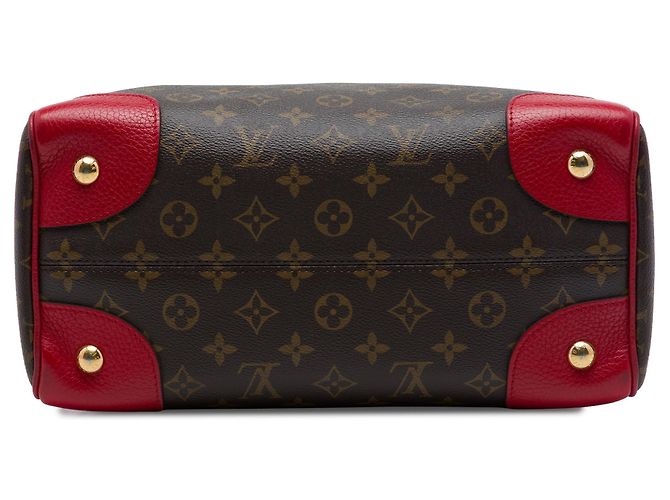 Borsa Satchel Louis Vuitton Monogram Retiro PM Marrone - vista 3