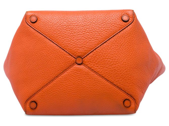 Prada Vitello Daino Tote Orange - Ansicht 3