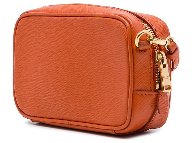 Prada Saffiano Camera Bag Orange - Ansicht 2