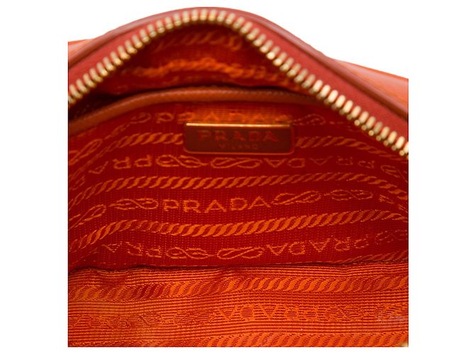 Prada Saffiano Camera Bag Orange - Ansicht 4