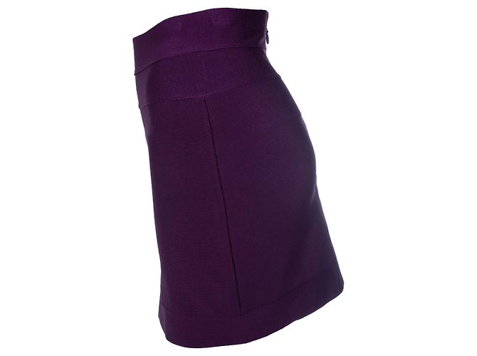Herve Leger, gonna bodycon viola Porpora - vista 2