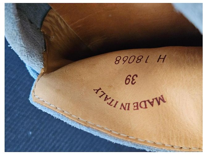 Loro Piana Summer Walk Mocassini Blu chiaro - vista 13