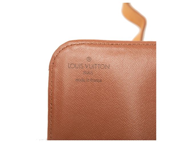 Borsa a tracolla Louis Vuitton Monogram Cartouchiere GM Marrone Monogramma - vista 6