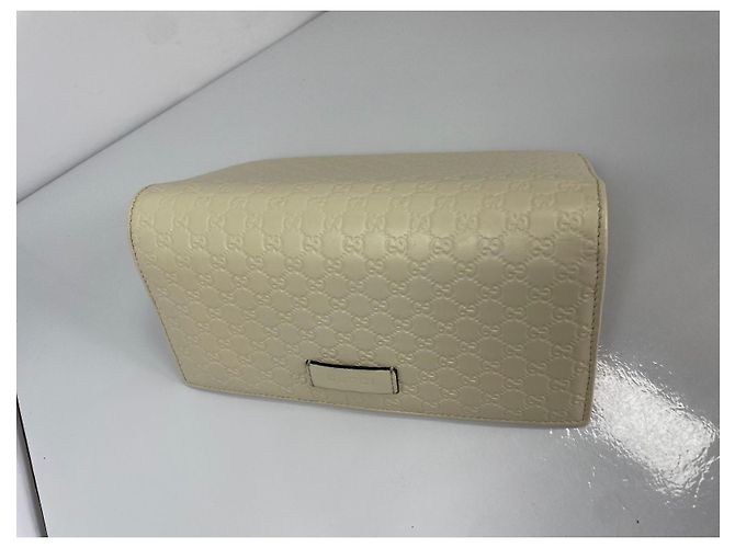 Gucci Guccissima Portafoglio Continental Beige - vista 4