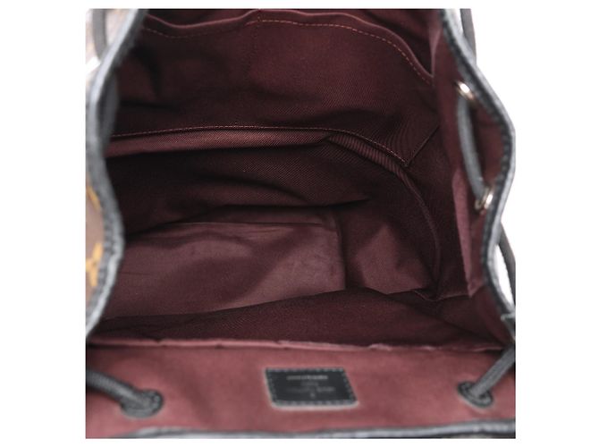 Zaino Louis Vuitton Macassar Zack Monogram Canvas in marrone M43422 - vista 10