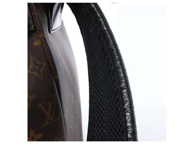 Zaino Louis Vuitton Macassar Zack Monogram Canvas in marrone M43422 - vista 14
