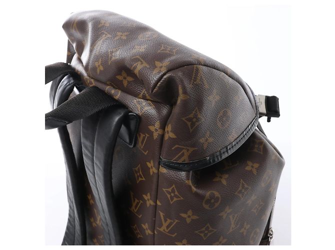 Zaino Louis Vuitton Macassar Zack Monogram Canvas in marrone M43422 - vista 4