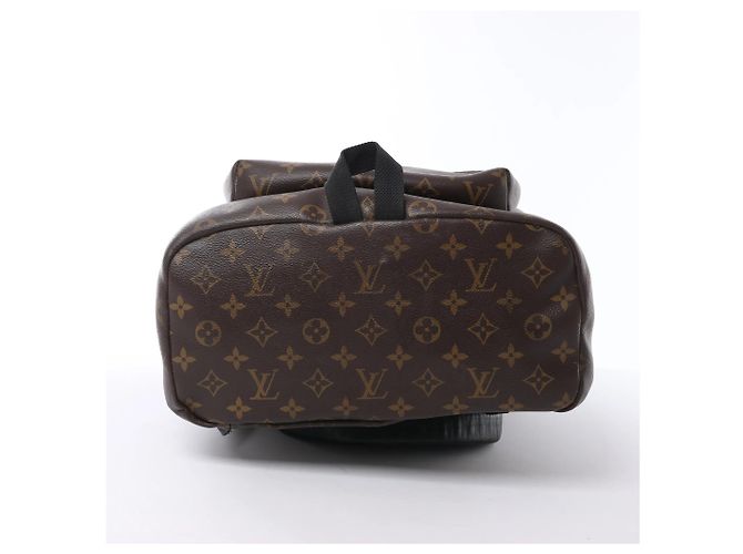 Zaino Louis Vuitton Macassar Zack Monogram Canvas in marrone M43422 - vista 6