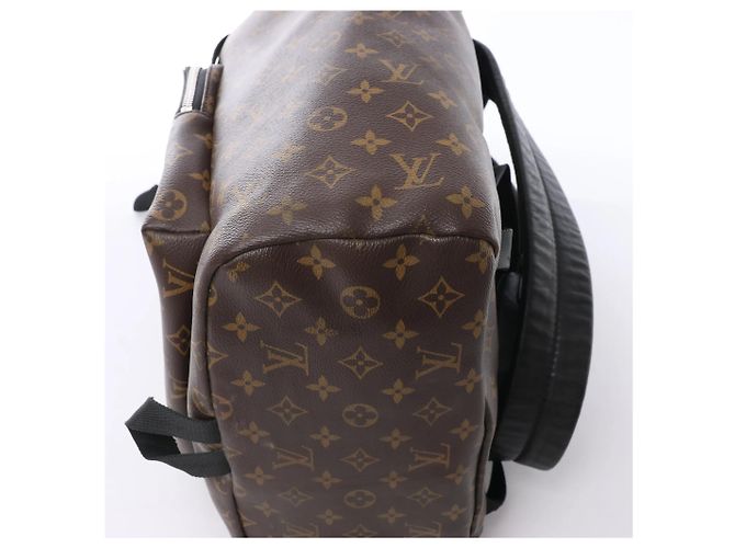 Zaino Louis Vuitton Macassar Zack Monogram Canvas in marrone M43422 - vista 7