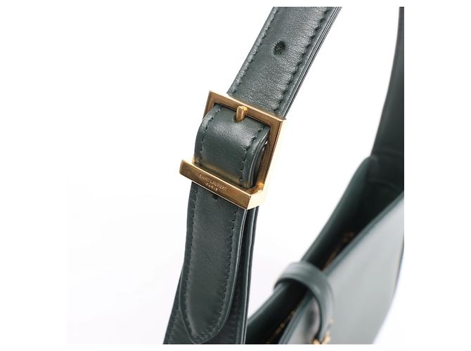 Autre Marque Borsa a tracolla in pelle Saint Laurent Paris Le 5 a 7 Verde 657228 - vista 3