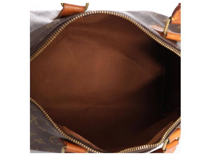 Borsa a mano Louis Vuitton Speedy 30 Monogram Canvas Marrone M41526 - vista 10