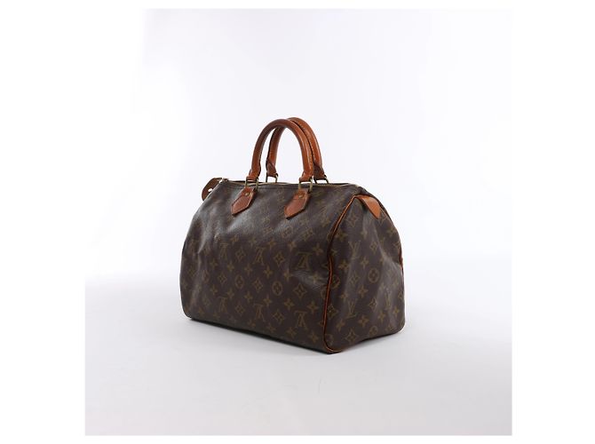 Borsa a mano Louis Vuitton Speedy 30 Monogram Canvas Marrone M41526 - vista 2