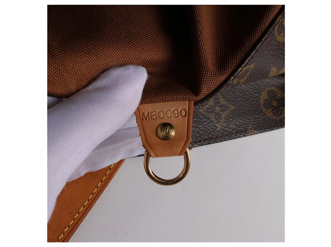 Louis Vuitton Sac Shopping Monogram Canvas Shoulder Bag in Brown M51108 Marrone - vista 12