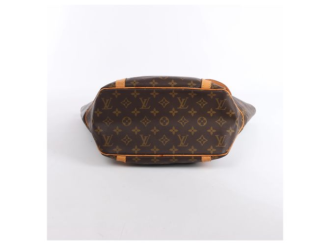 Louis Vuitton Sac Shopping Monogram Canvas Shoulder Bag in Brown M51108 Marrone - vista 7