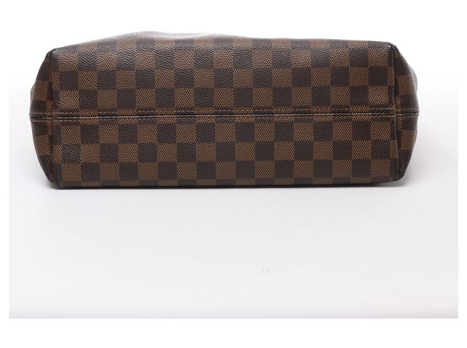 Borsa a tracolla Louis Vuitton Graceful PM Damier Ebene in marrone N44044 Rosso - vista 7